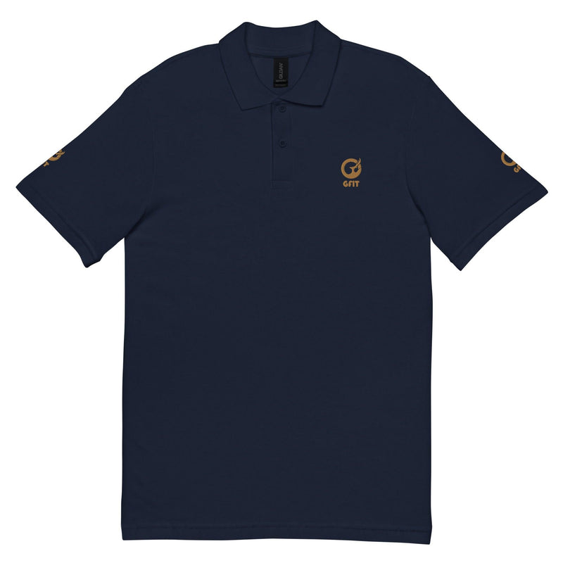 Classic Embroidered Unisex Pique Polo Shirt - GFIT SPORTS