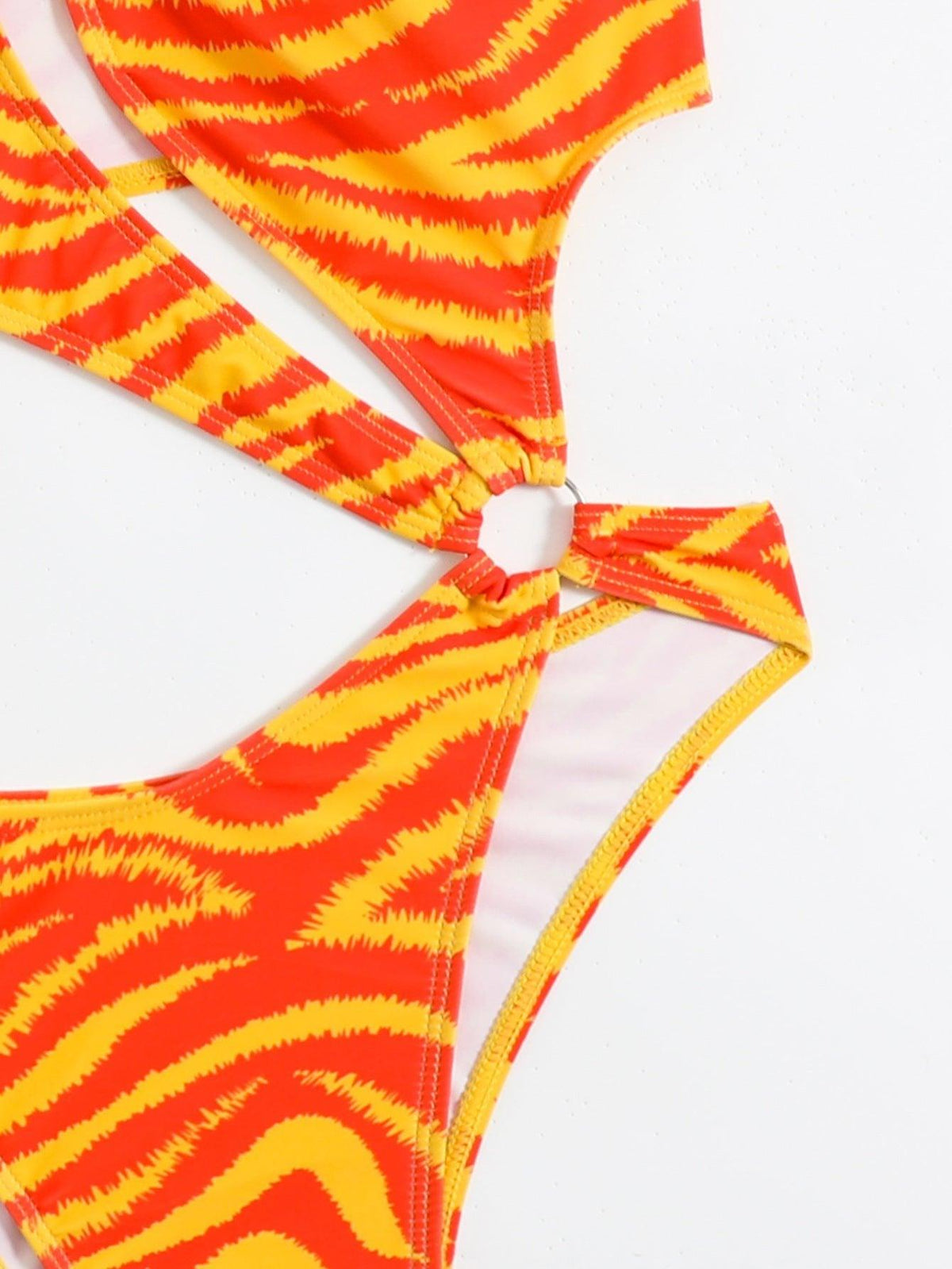 GFIT® New Sexy One Piece Tiger Stripe Swimsuit - GFIT SPORTS