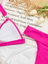 Women's Rose Red Bikini Set - Sexy Beach Bathing Suit | GFIT SPORTS - GFIT SPORTS