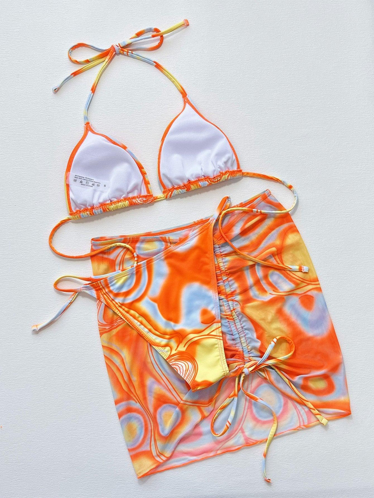 Women's Tie Dye Bikini Set - Sexy Two-Piece Swimwear for Beach & Pool - GFIT SPORTS